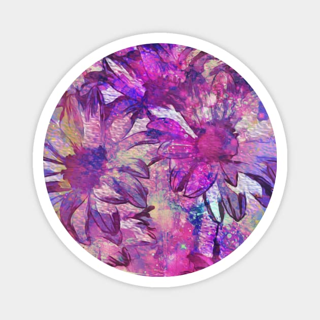 Floral Joy Magnet by MONLart